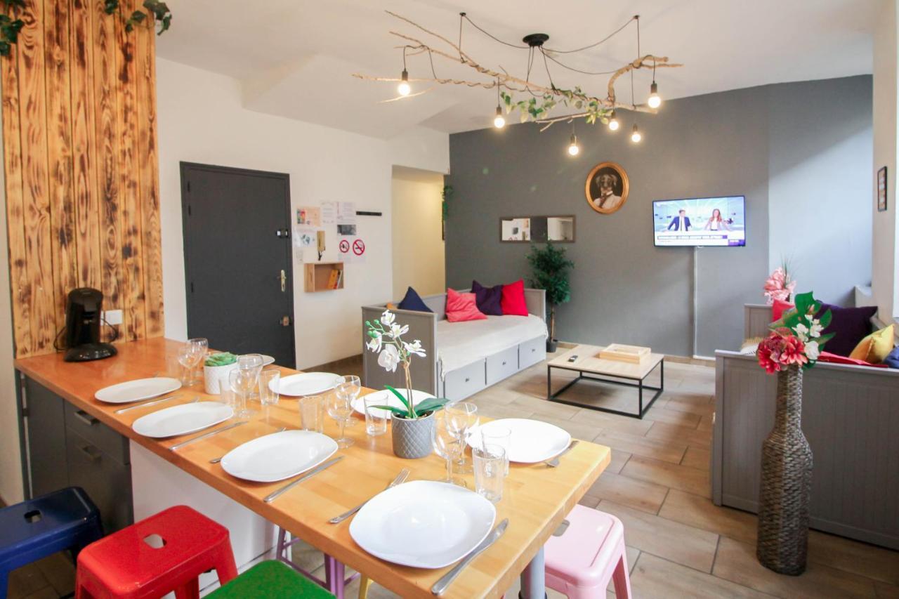 Calme En Centre Ville Appartement , Spacieux Et Renove A 50M De La Place Carnot Carcassonne Exterior foto